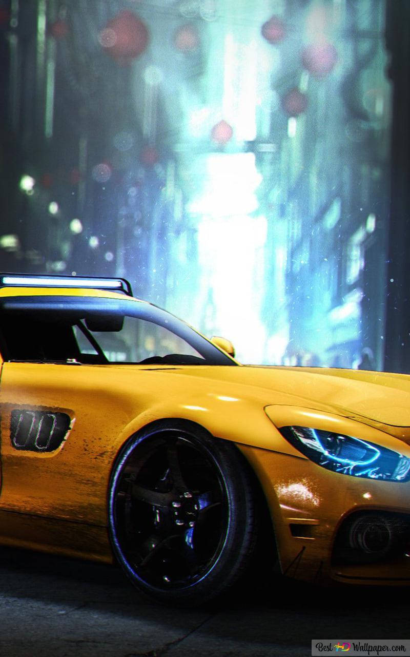 Download free Mercedes iPhone X Blue