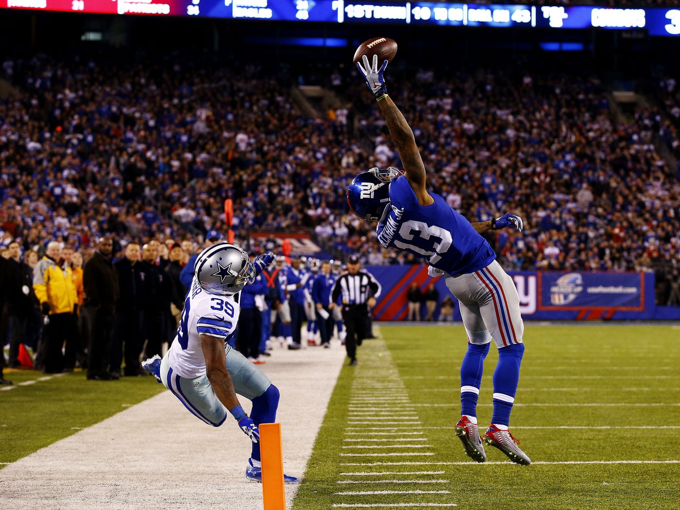 Odell Beckham Jr.'s 1 Handed Catch