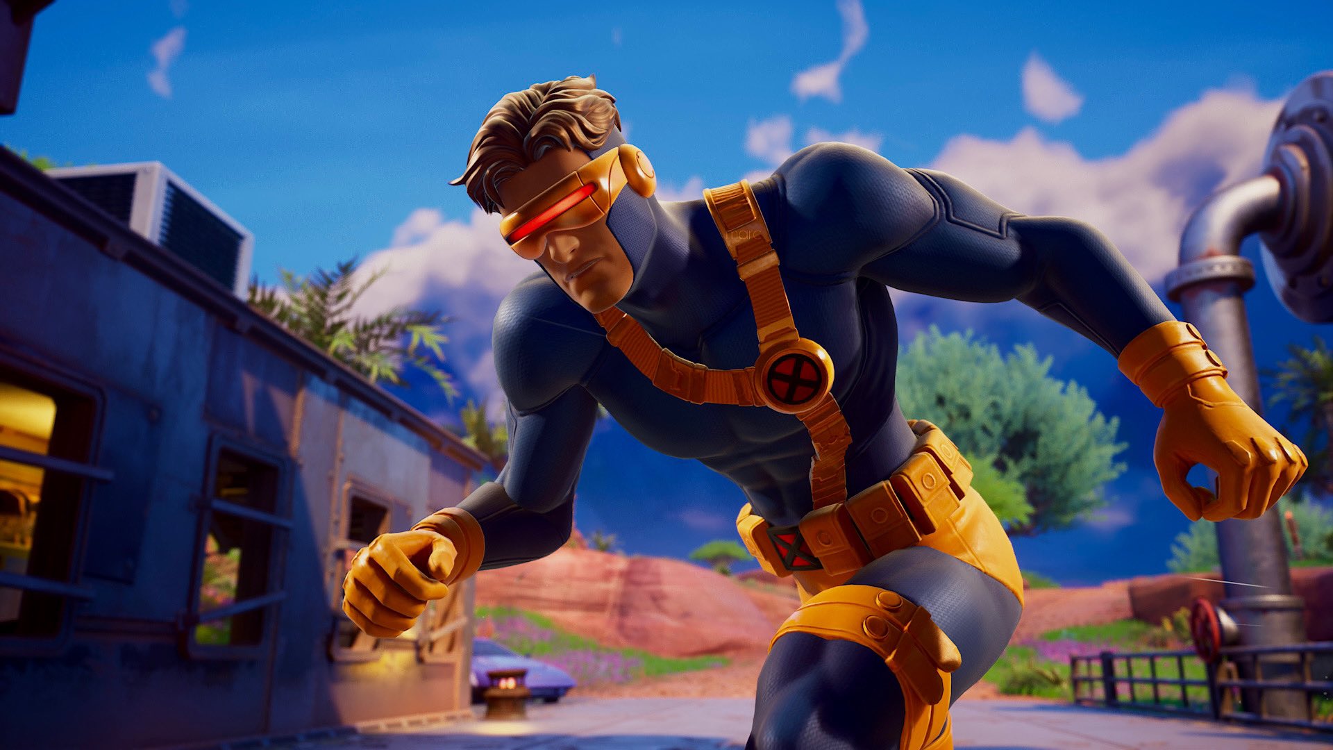Cyclops Fortnite wallpaper