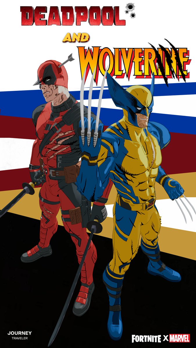 Wolverine (Pen & Ink) Fortnite wallpaper