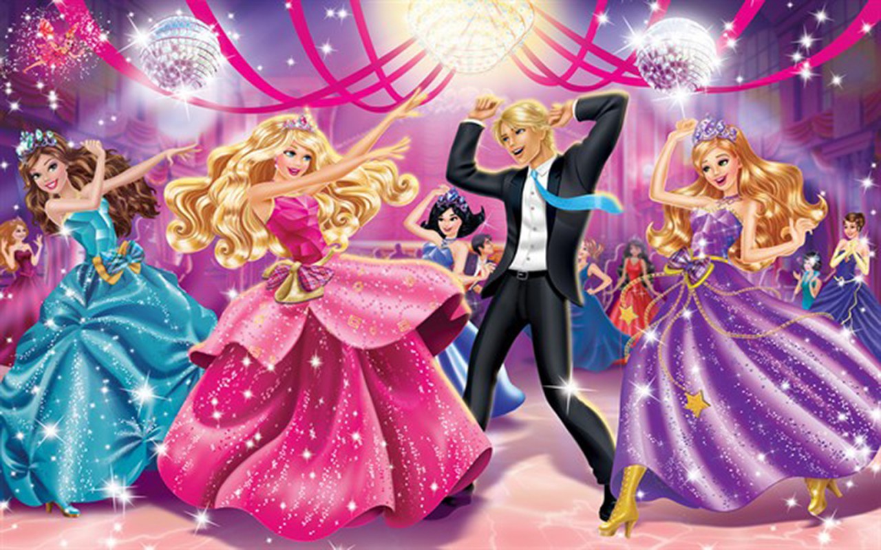 Desktop wallpaper: Barbie, Barbie: Princess Charm School, Movie 4K free download for PC. 1482413