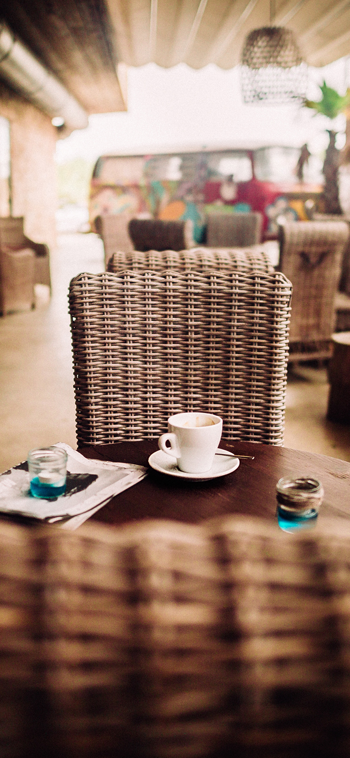 Coffee Cafe Vacation Nature Wallpaper