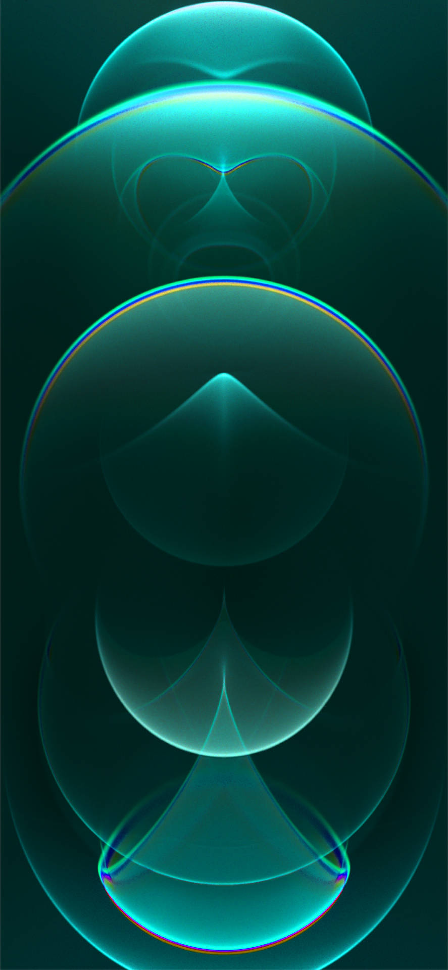 Download iPhone 14 Neon Green Wallpaper