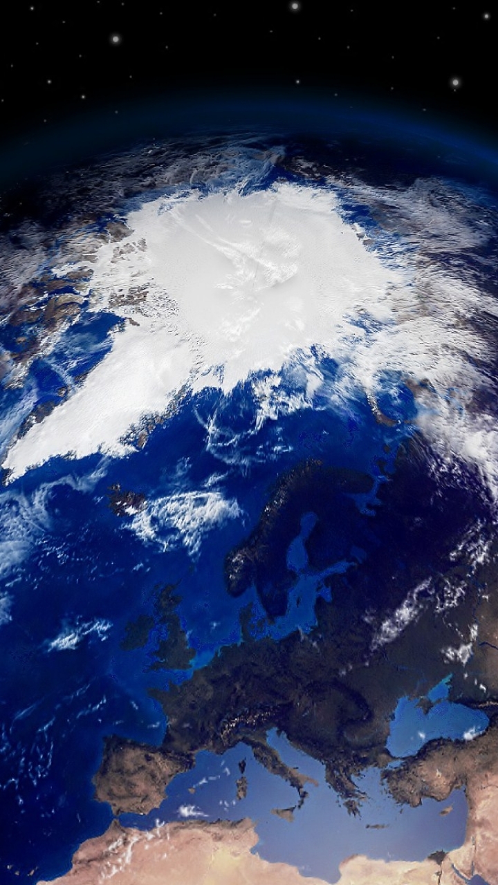 Nature Earth From Space Phone Wallpaper