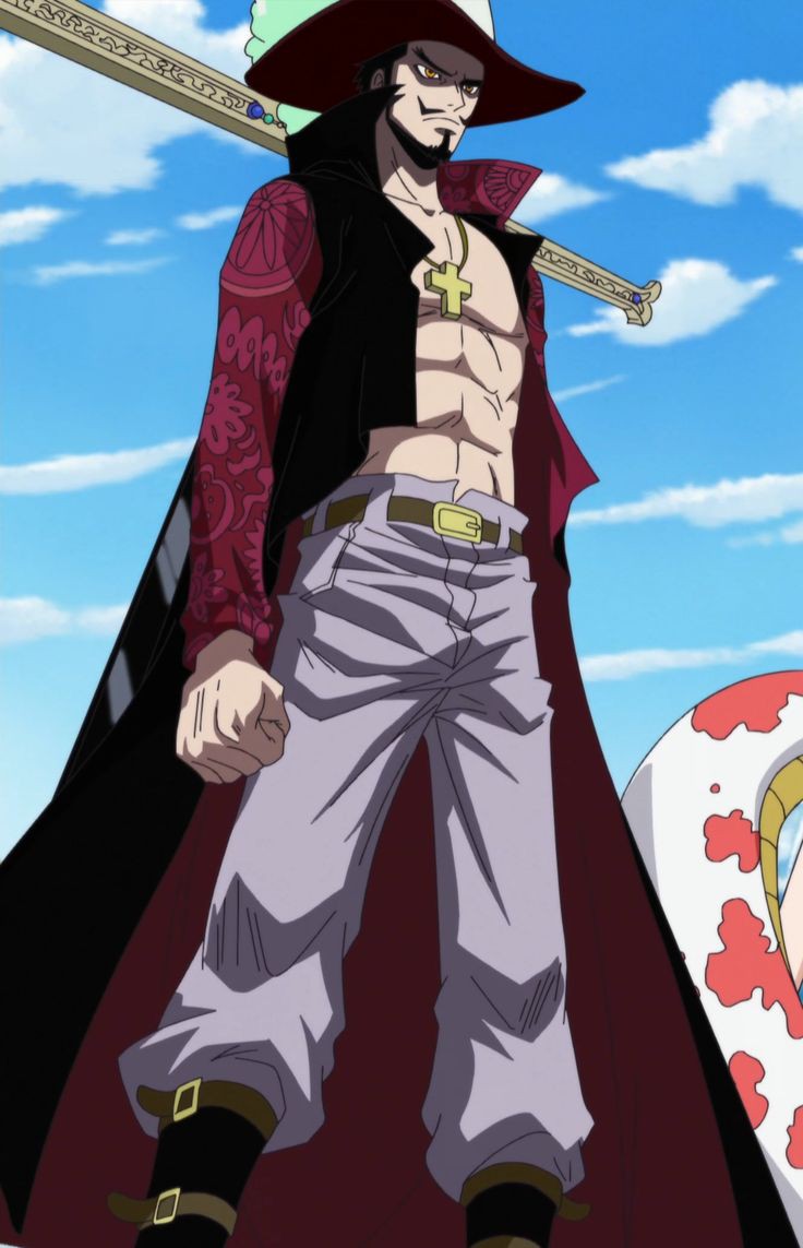 Dracule Mihawk. The Fairy One Piece