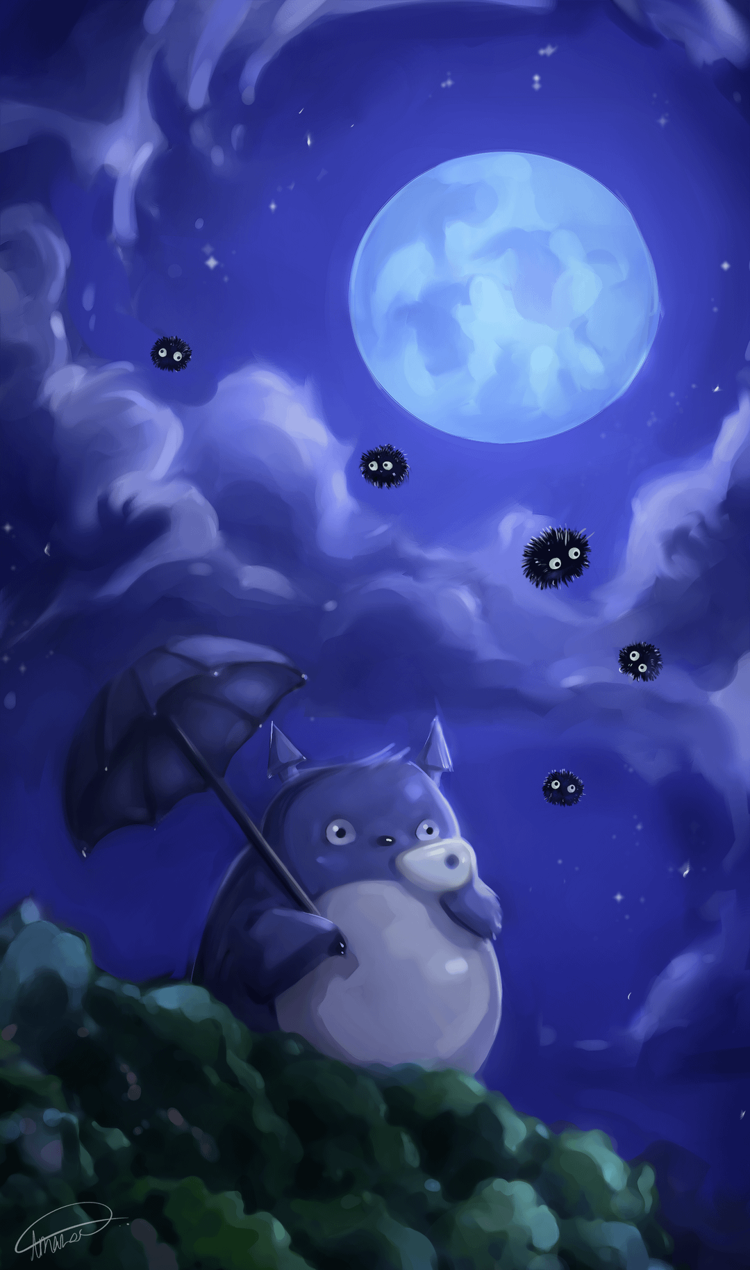Totoro wallpaper for your phone