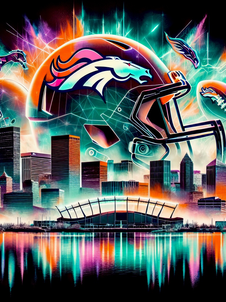 Denver Broncos Wallpaper 4K, American