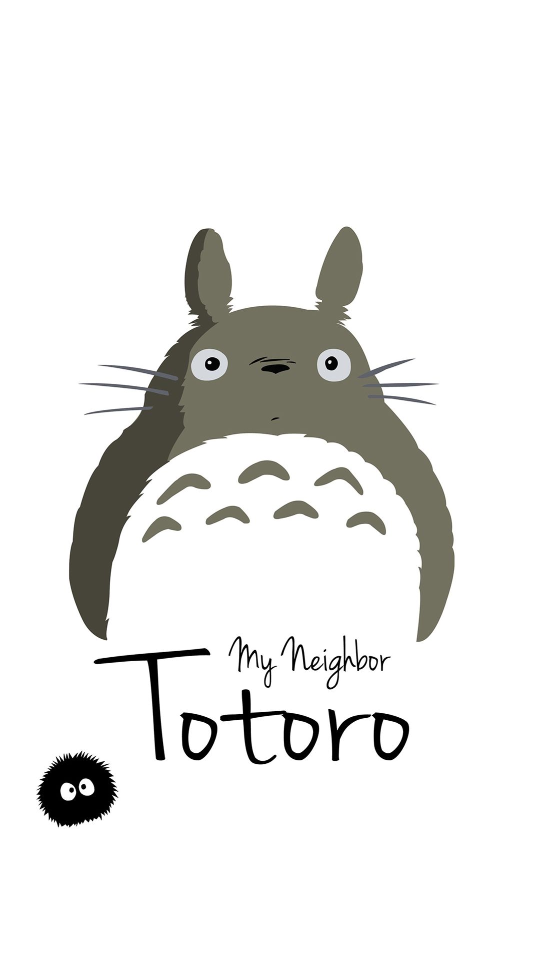 My Neighbor Totoro Art Minimal iPhone 8