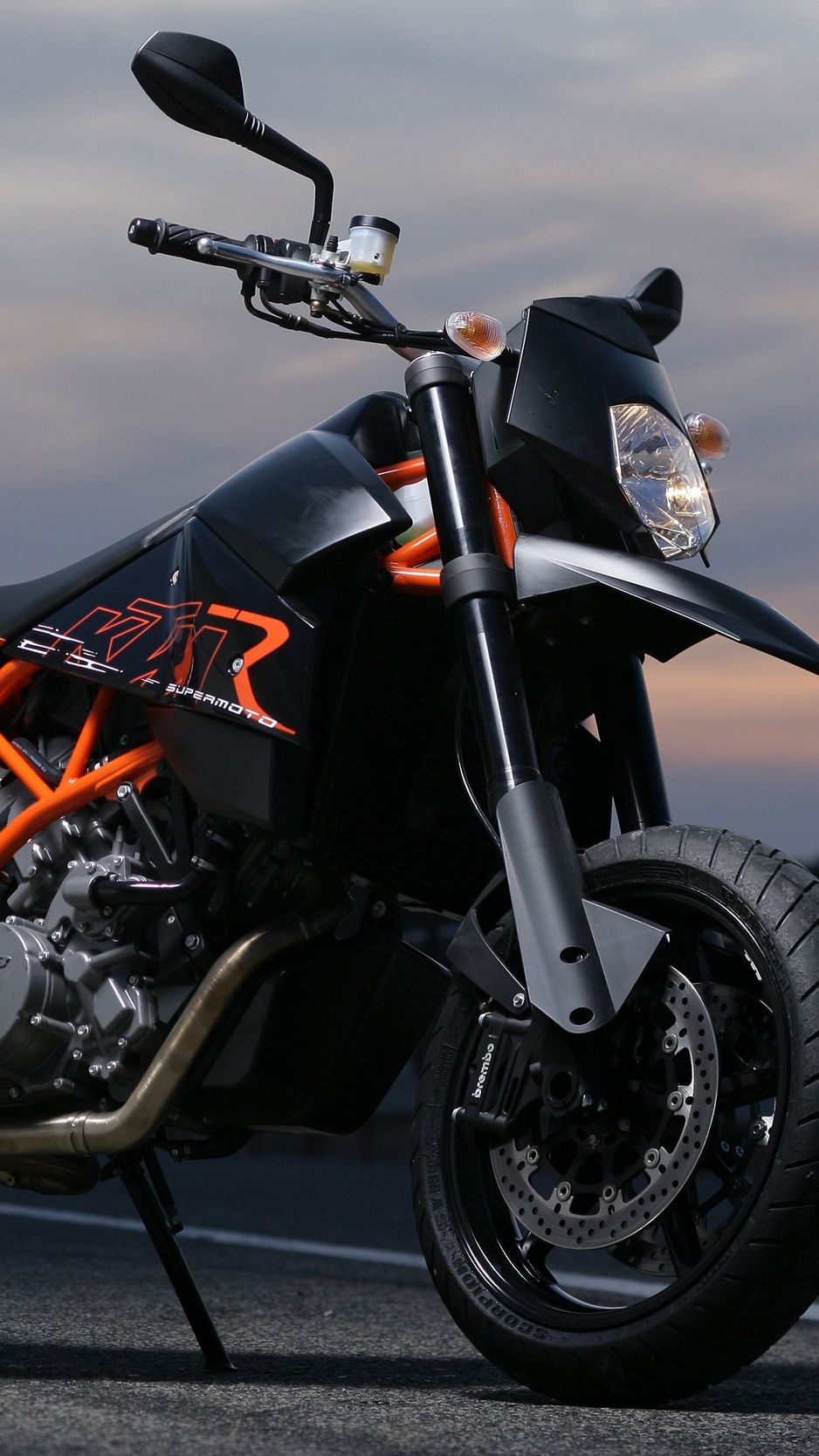 wallpaper 938x1668 ktm 950 supermoto r