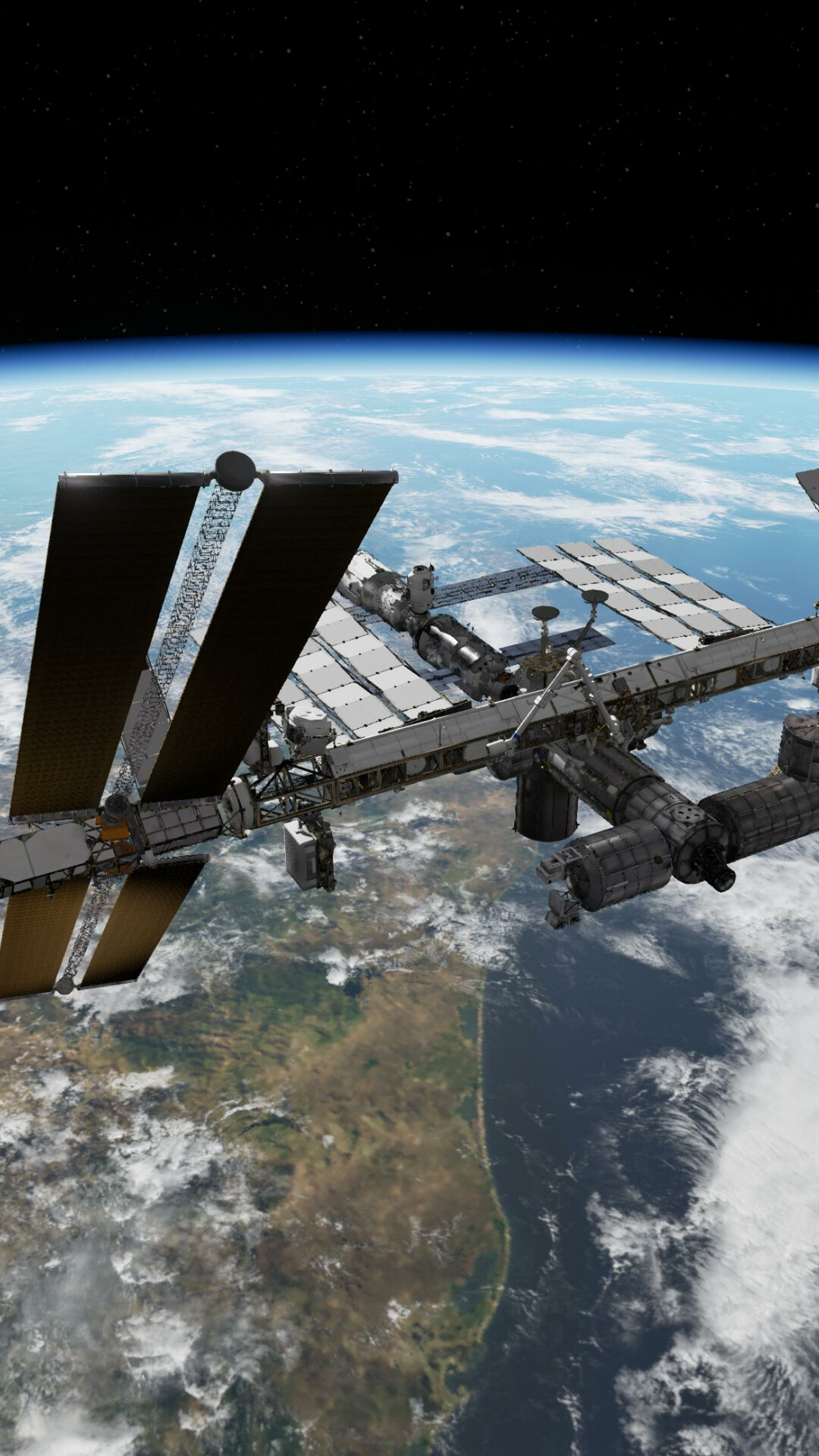 Space Station Wallpaper