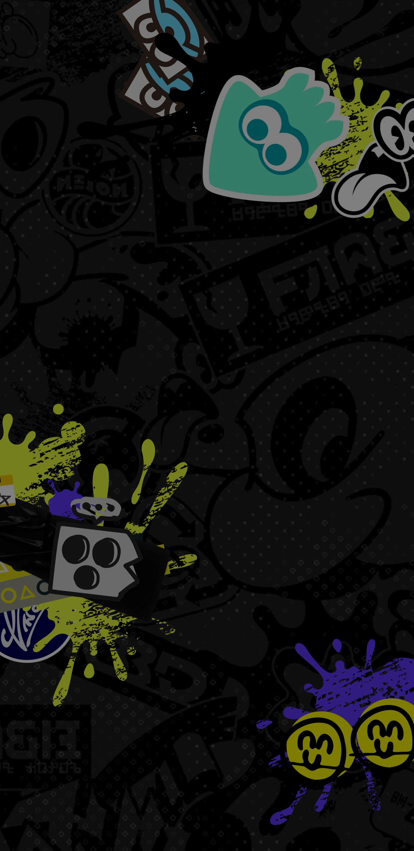 Splatoon 3 Pattern Wallpaper