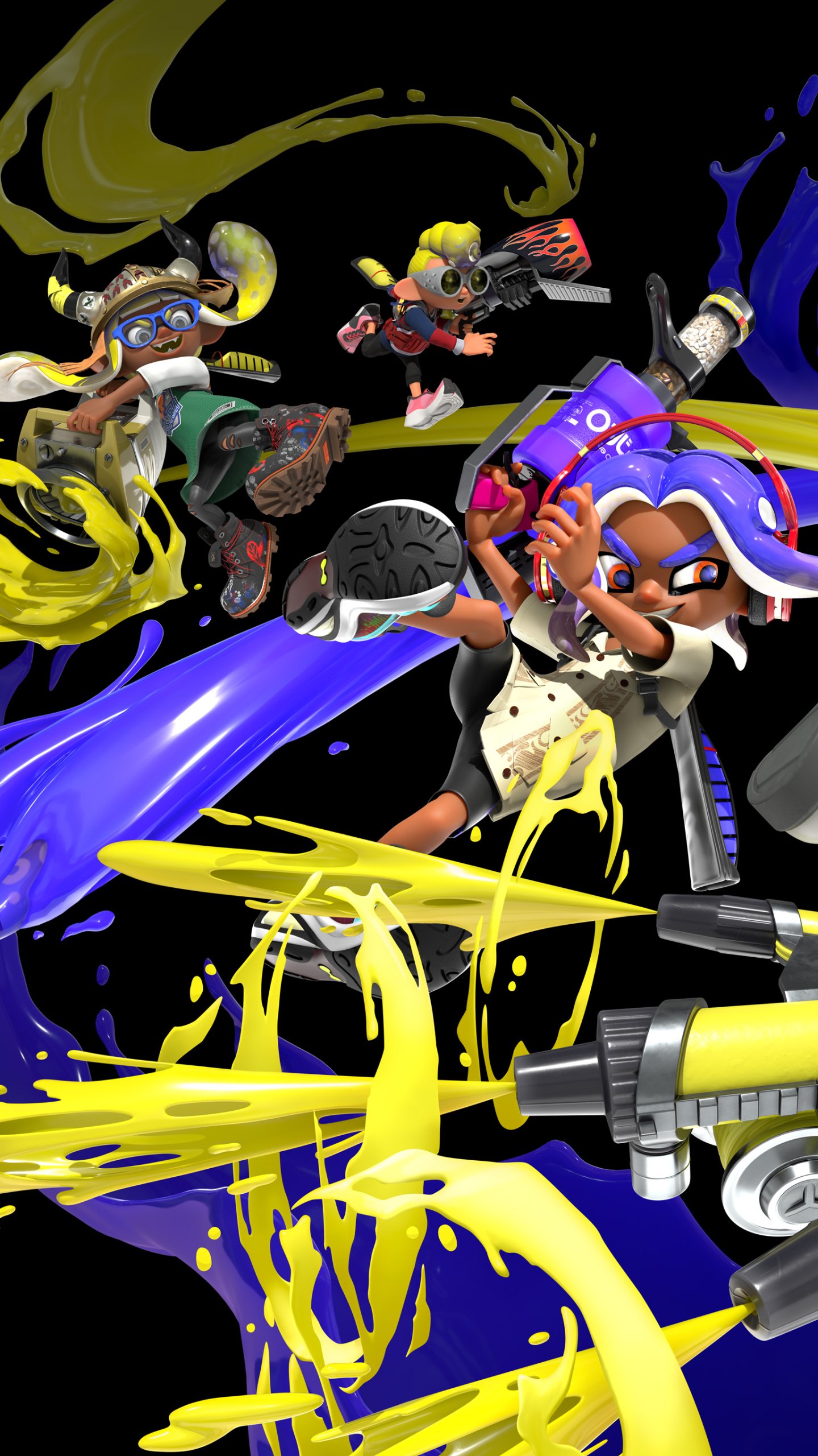 Splatoon 3 Phone Wallpaper