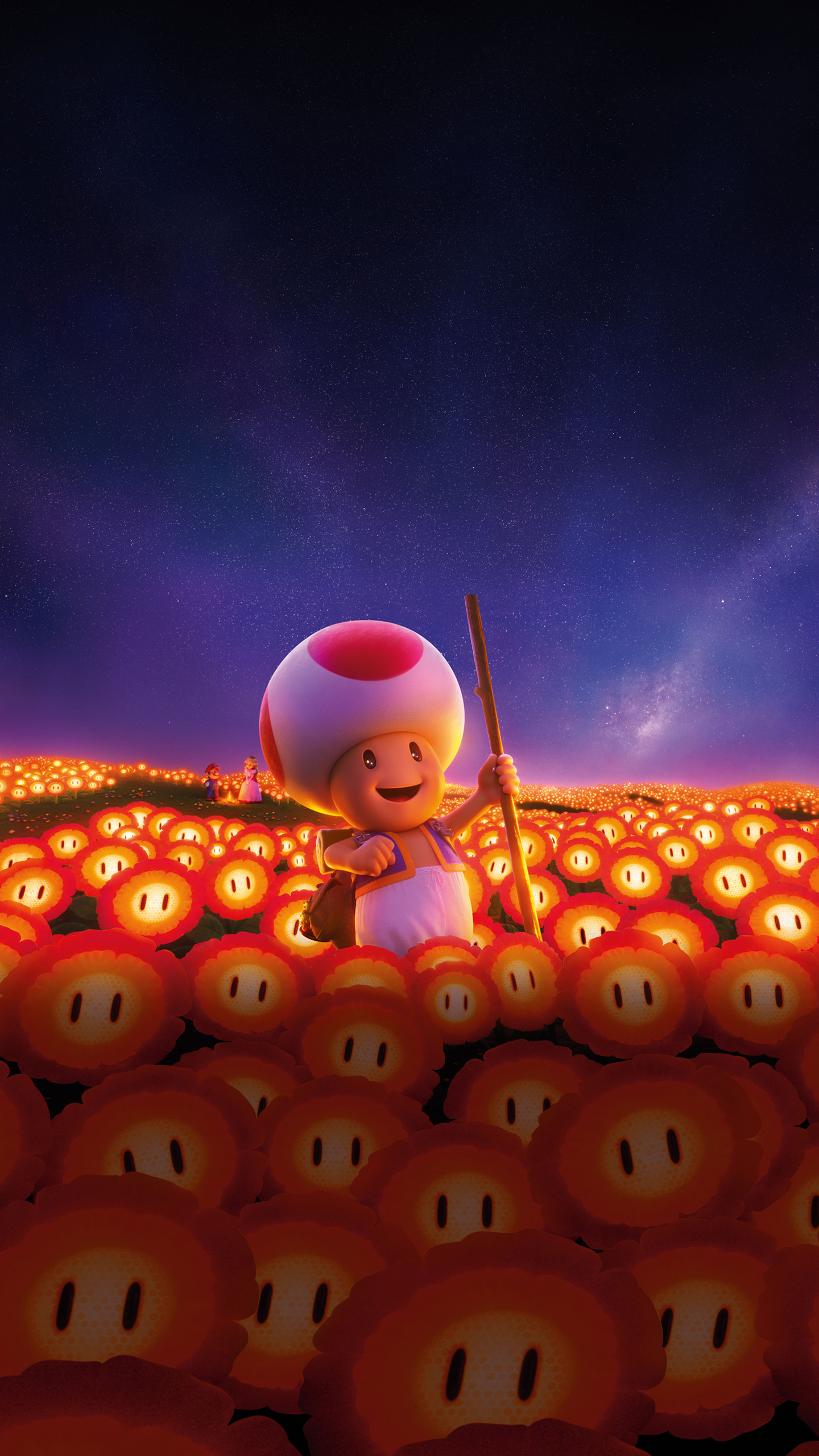 Super Mario Bros. Movie Toad Wallpaper