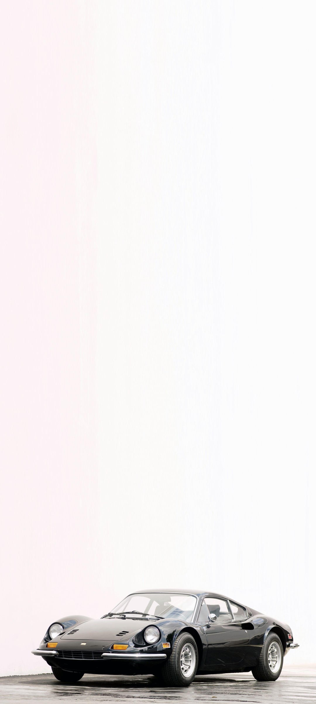 Black Ferrari Mobile wallpaper