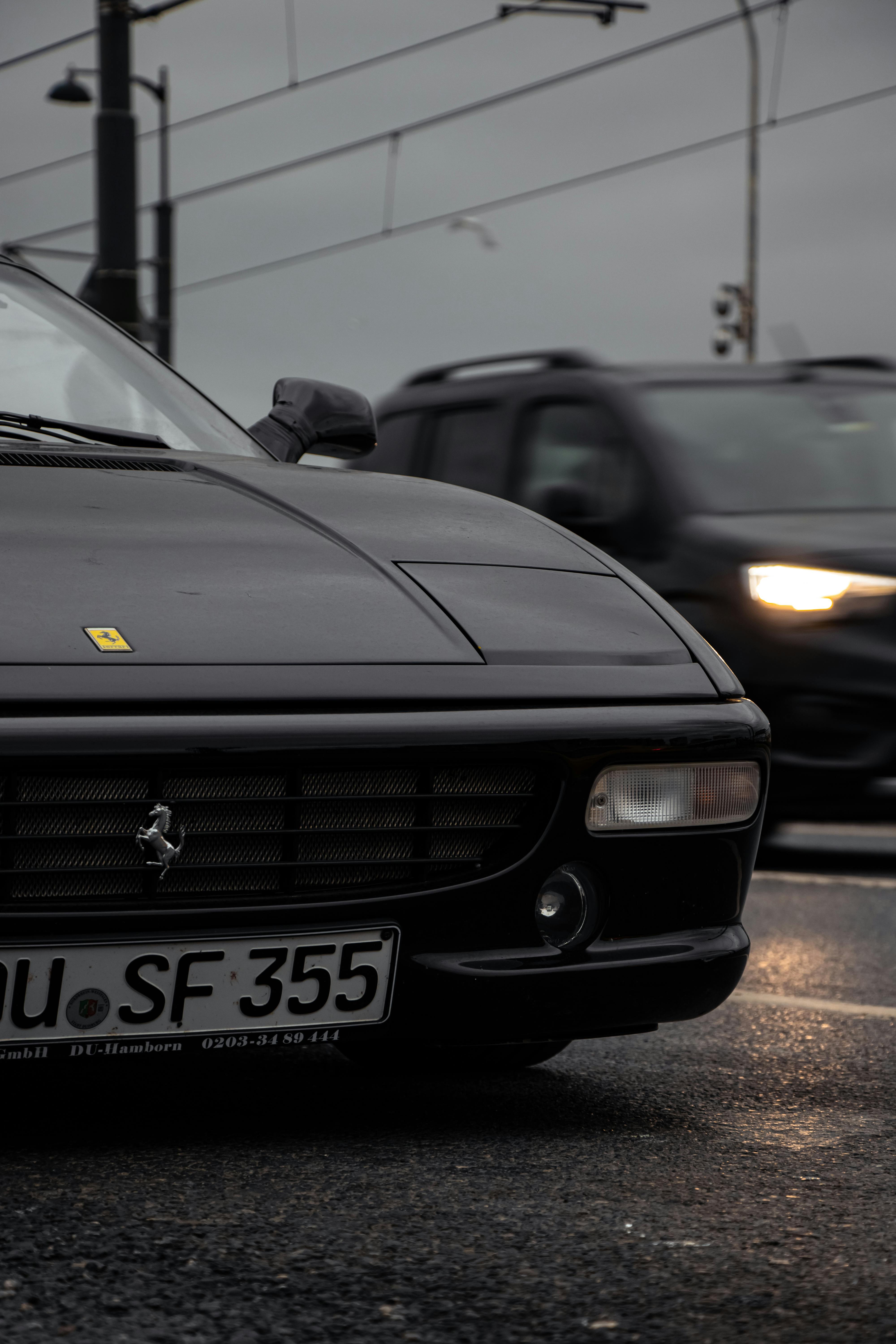 Black Ferrari & HD Image