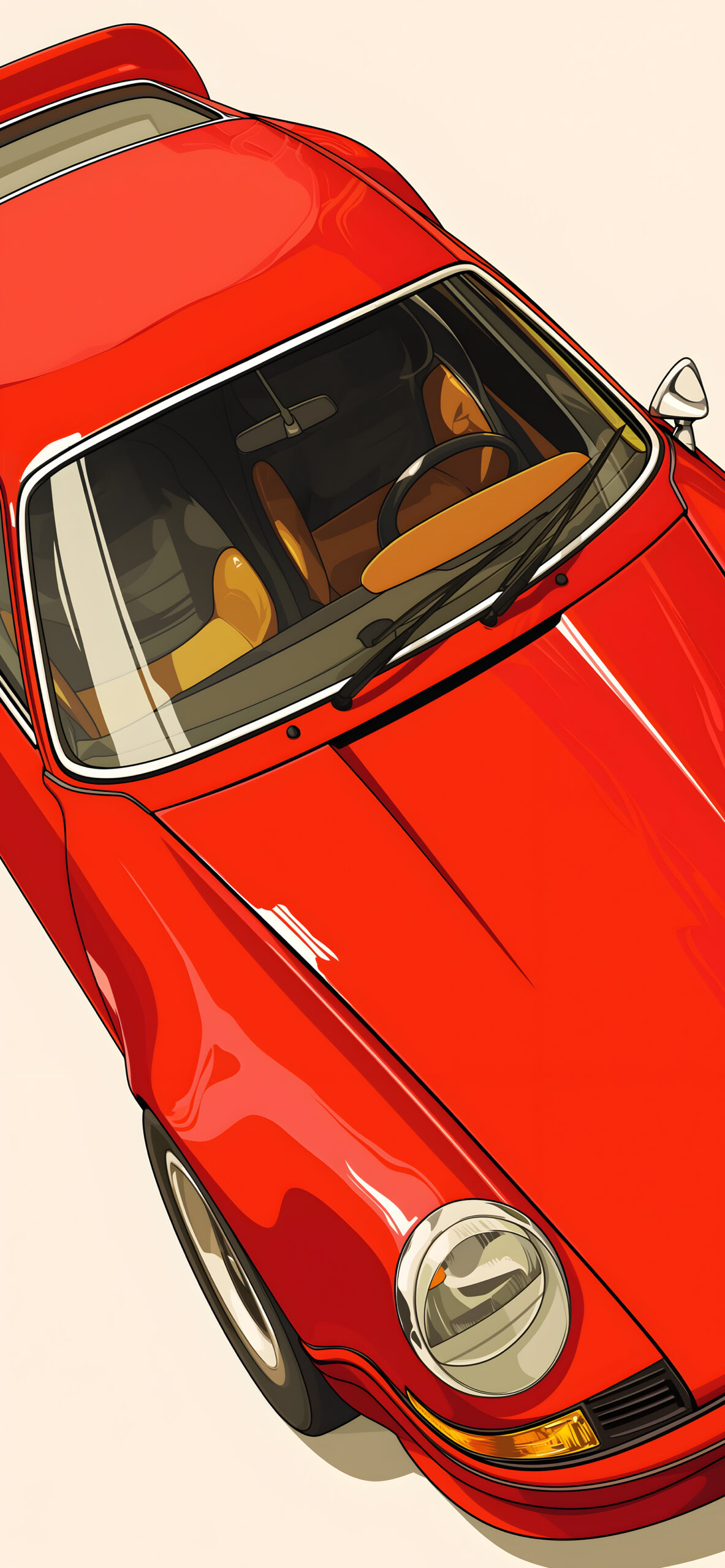 Classic Porsche 911 Illustration