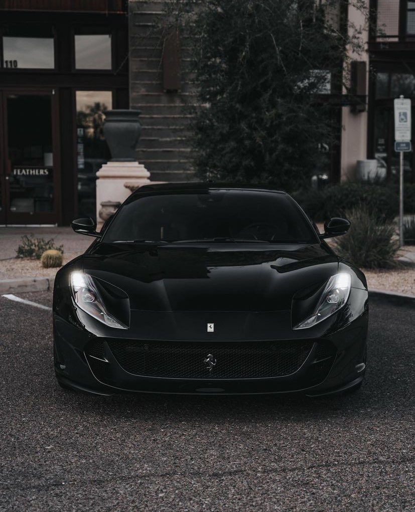 Blacked Out Ferrari 812 Superfast