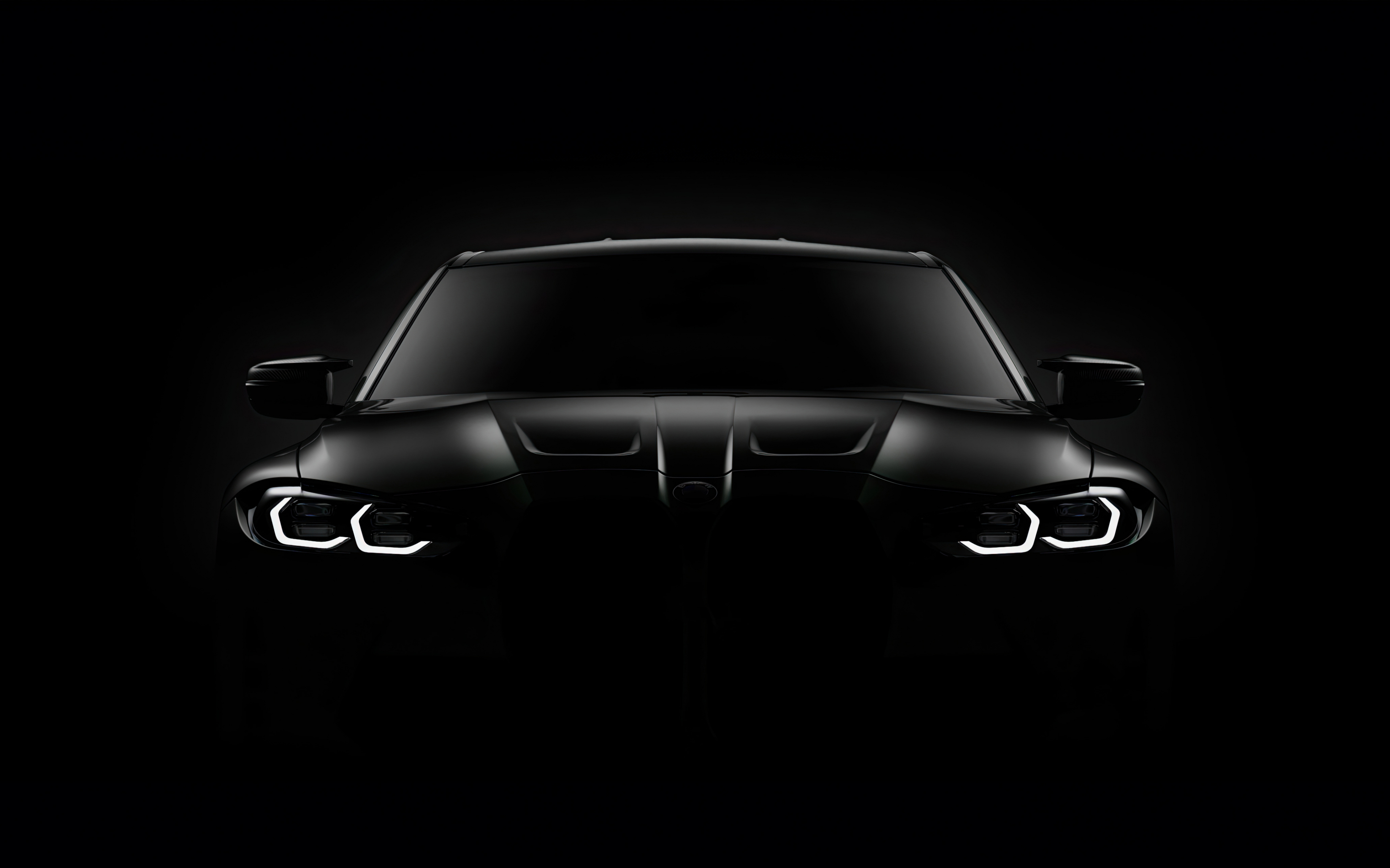 Download wallpaper 3840x2400 matt black