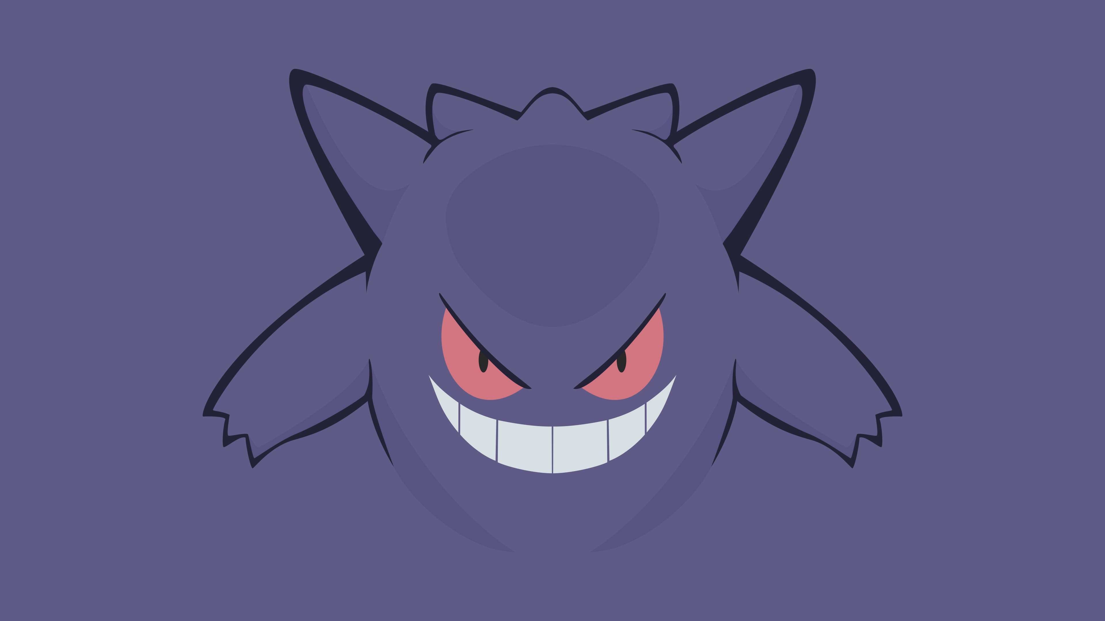 I made a Gengar Wallpaper! (4K)