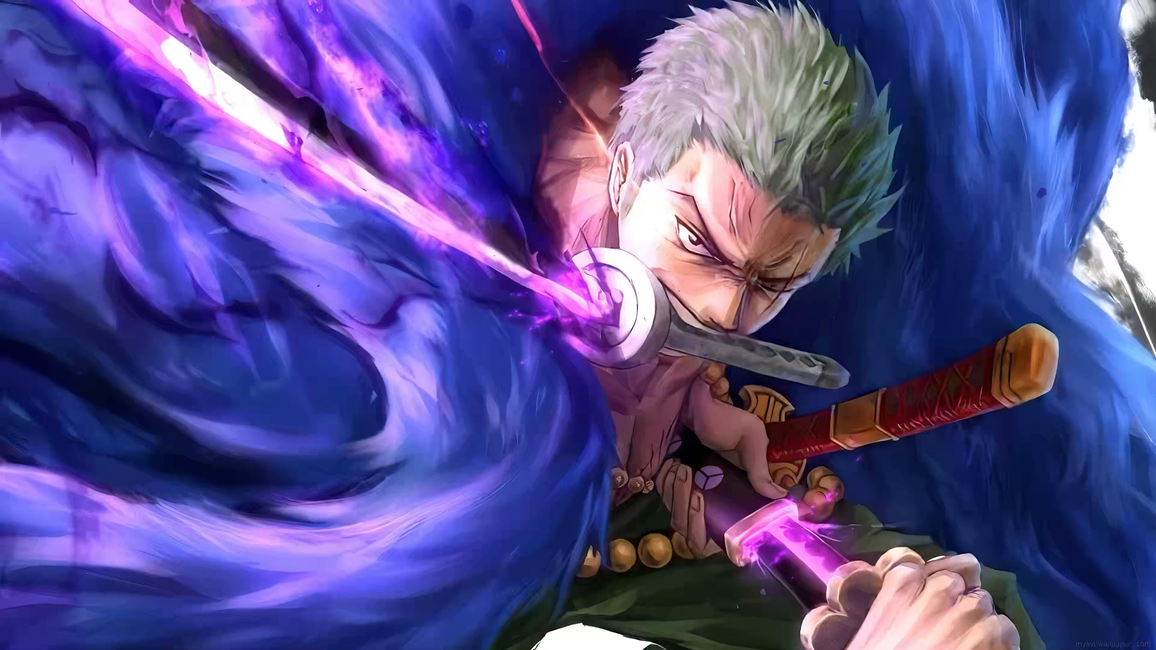 Roronoa Zoro From One Piece Live Wallpaper