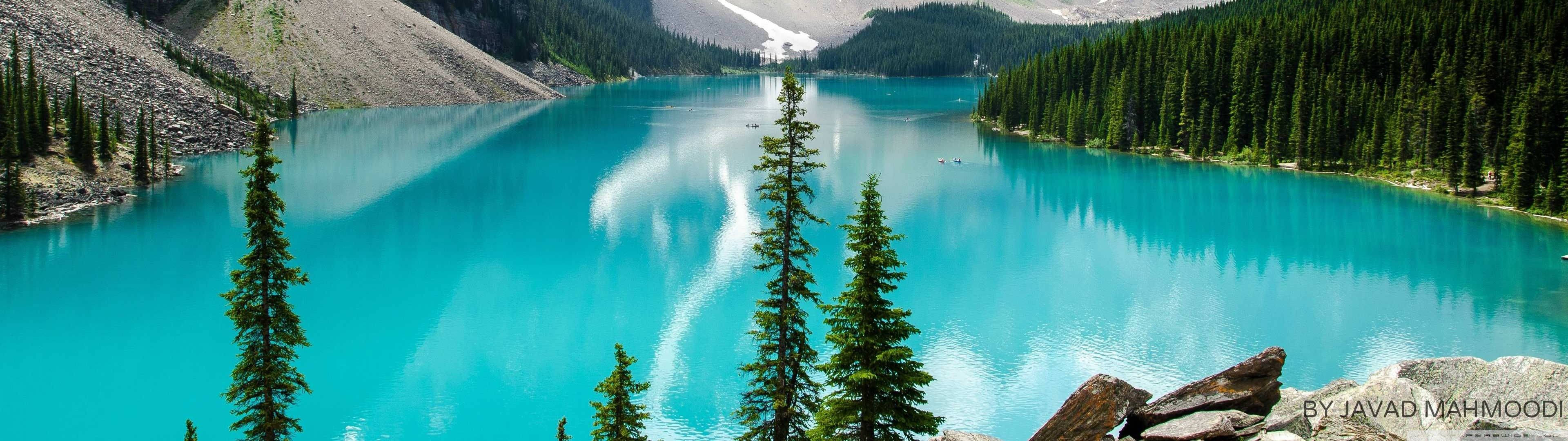 Blue Lake in High Definition Wallpaper