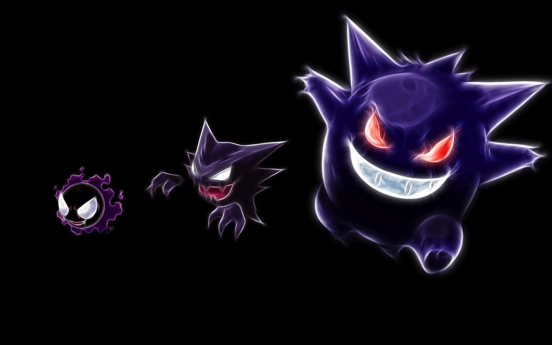 Wallpaper haunter, pokemon, pokemon