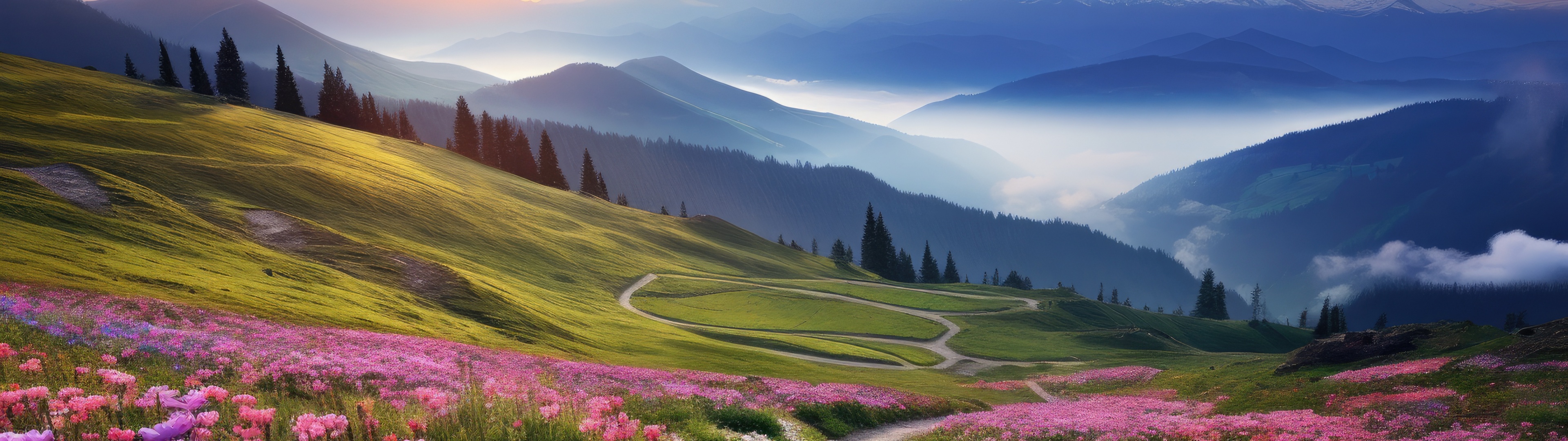 Aesthetic Wallpaper 4K, Scenery