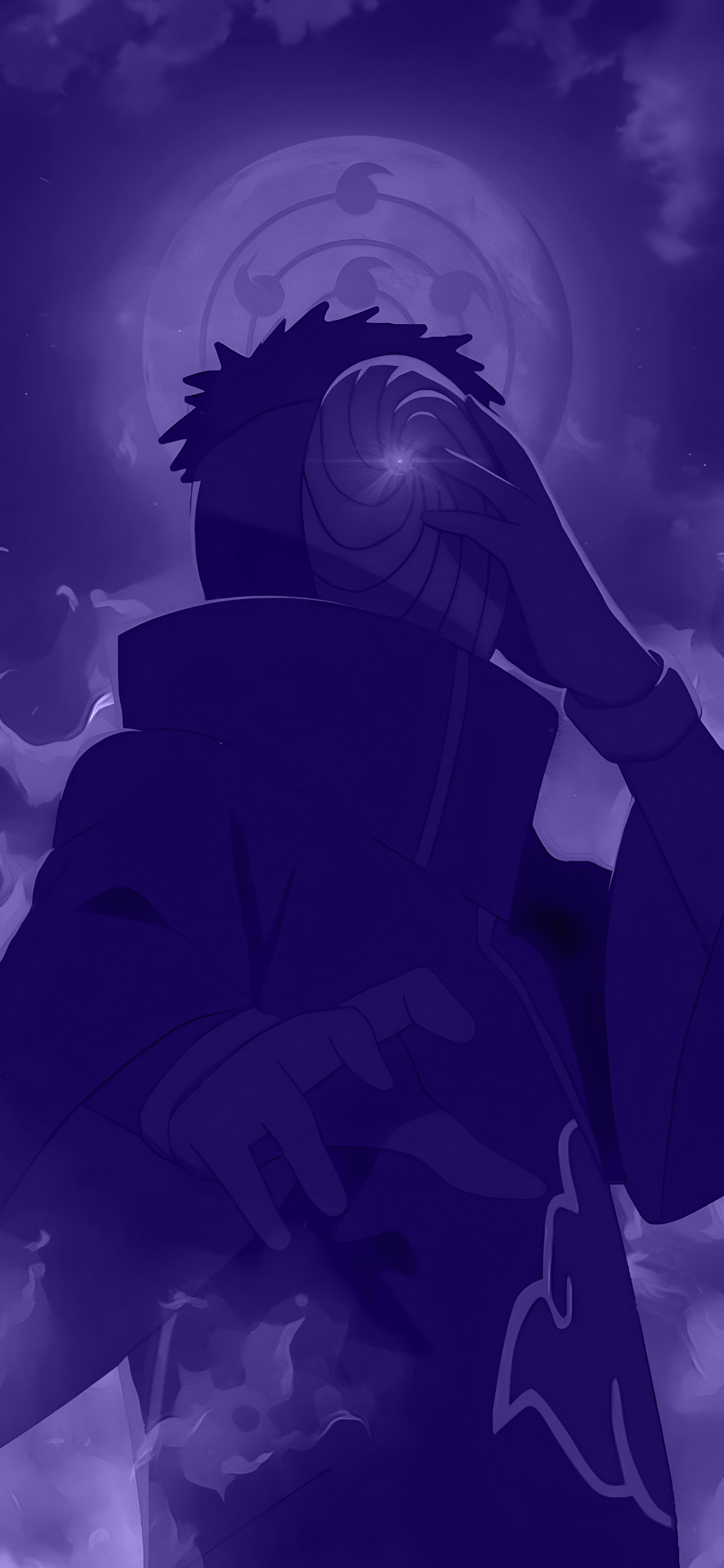 Obito Uchiha Red Moon Wallpaper