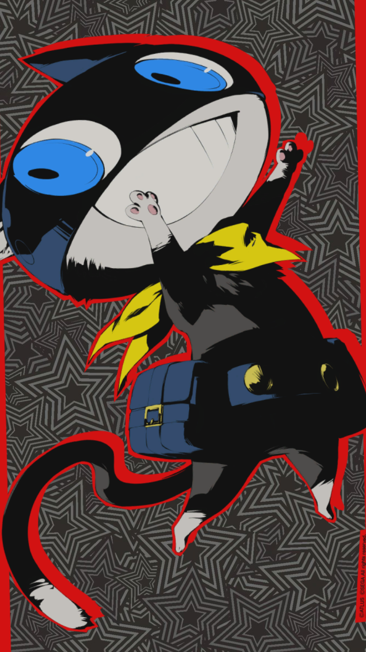 Persona 5 Morgana wallpaper for @spacenuk