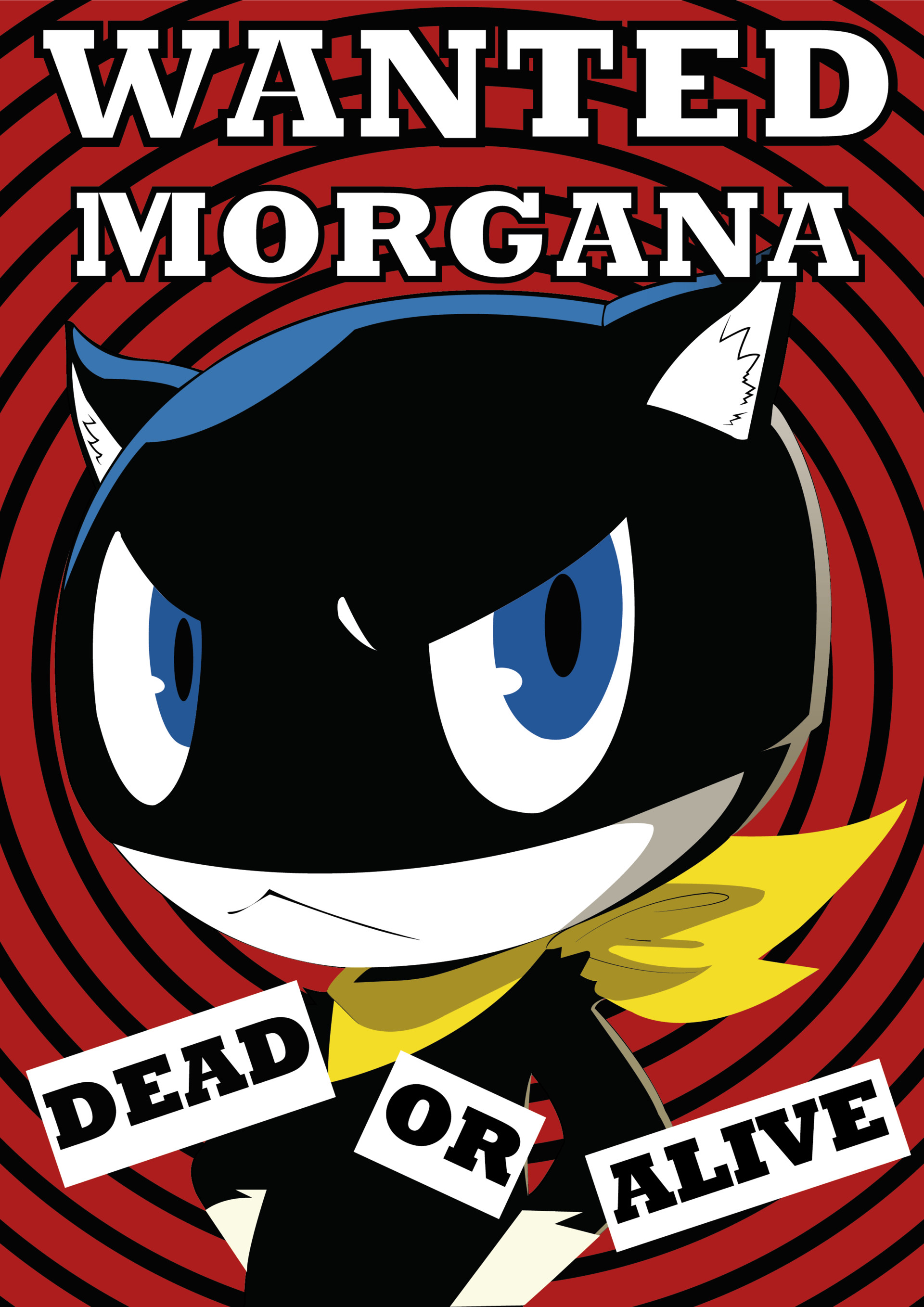 Persona 5 Morgana poster