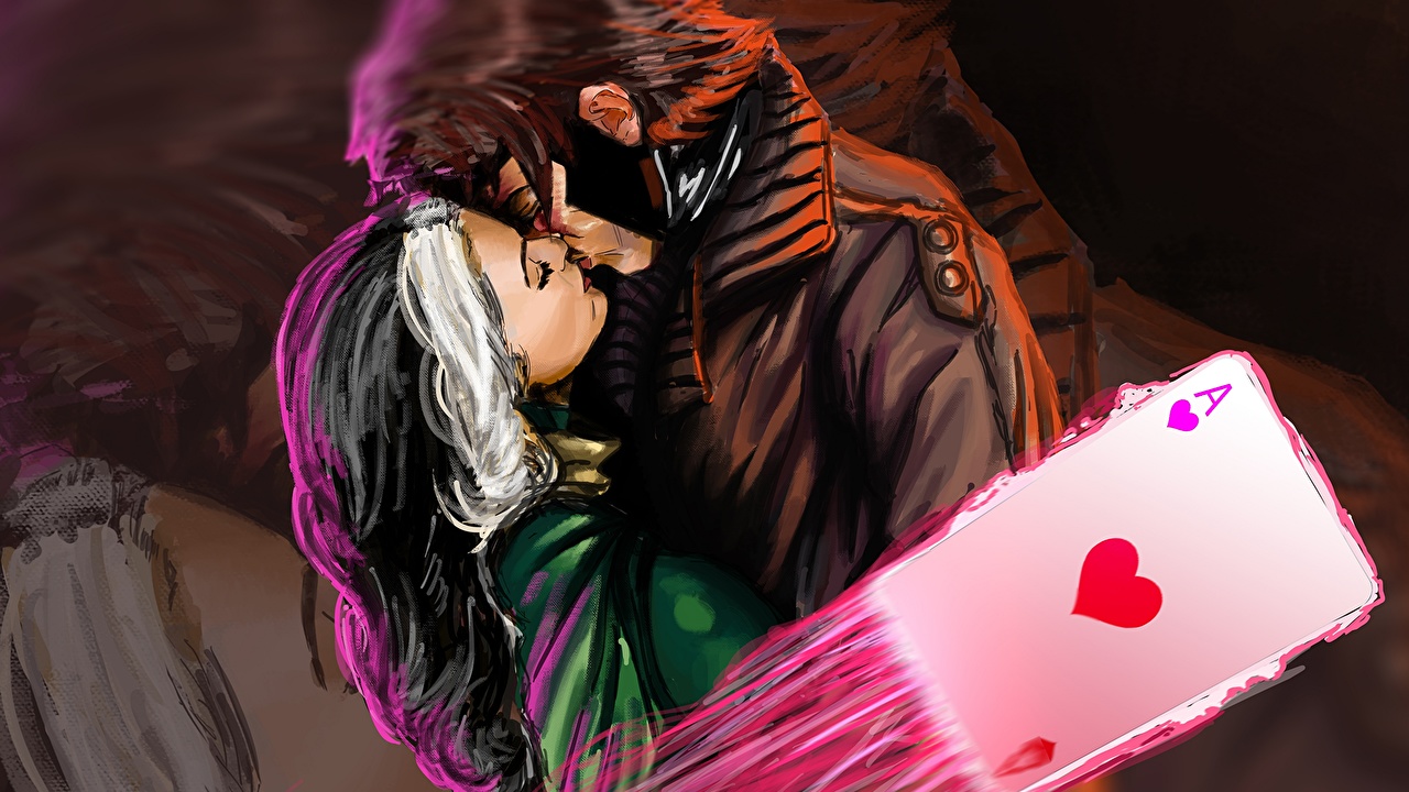 Marvel superheroes Gambit, Rogue Ace