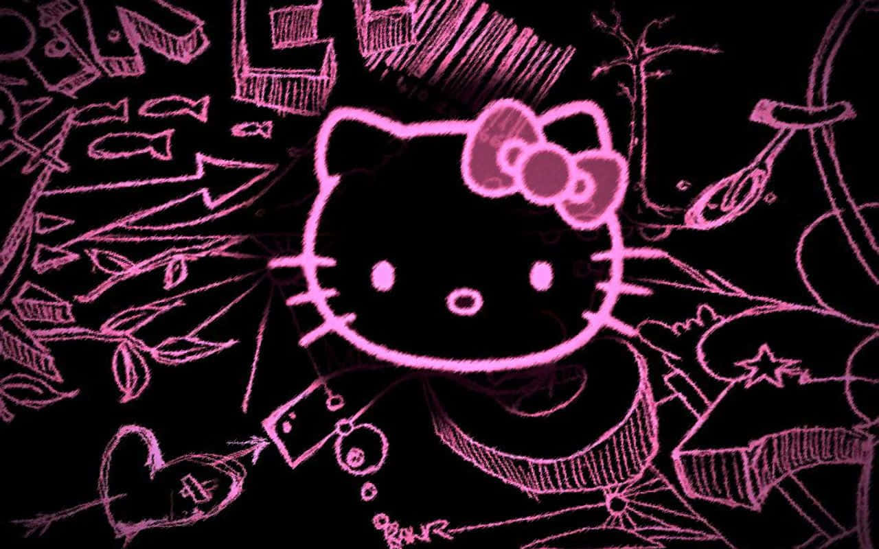 Emo Hello Kitty Wallpaper