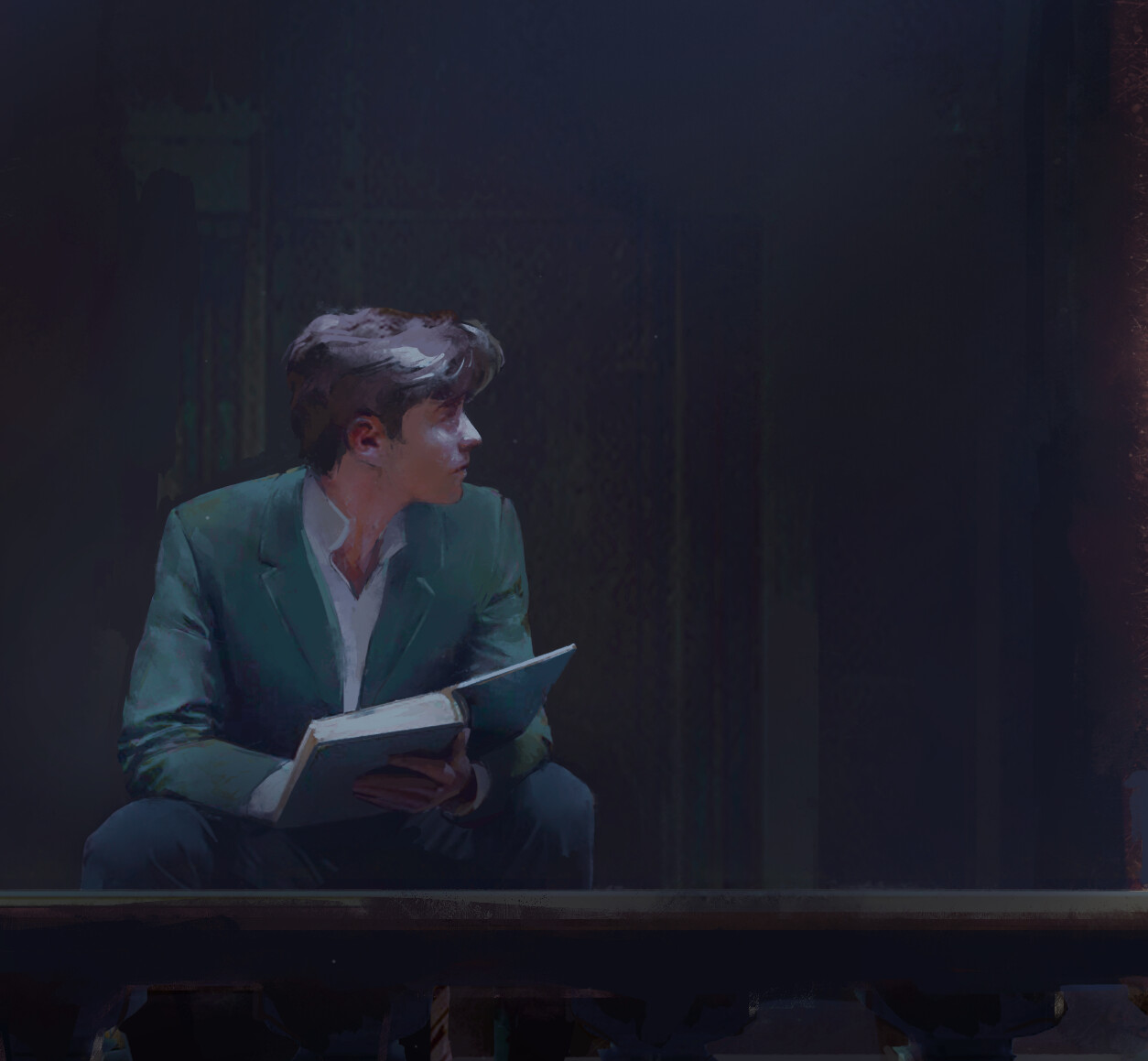 Elend Venture, Reading at