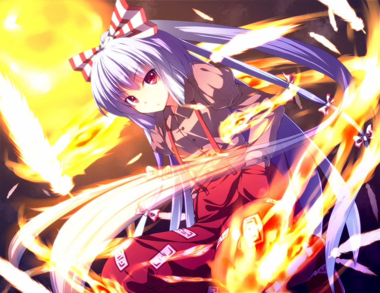 Download Fujiwara No Mokou wallpaper