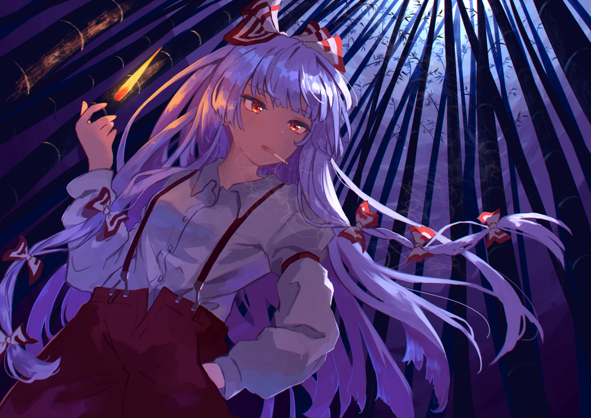 Fujiwara No Mokou Wallpaper