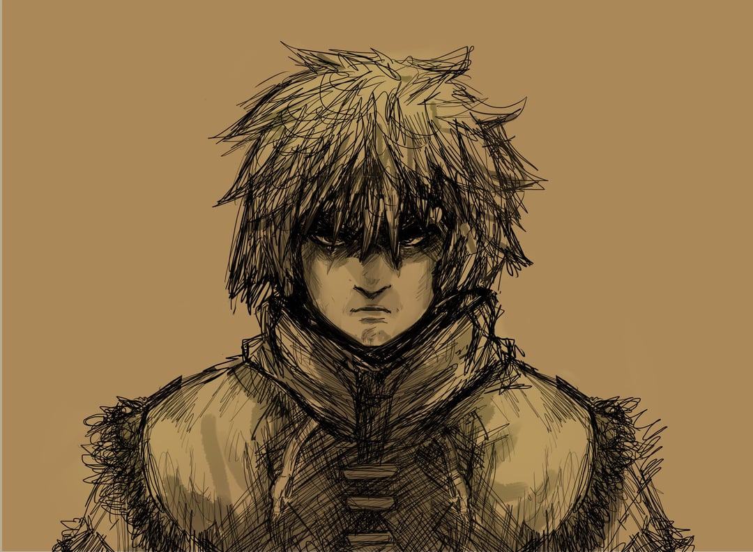 [OC Thorfinn Rough Sketch [Vinland