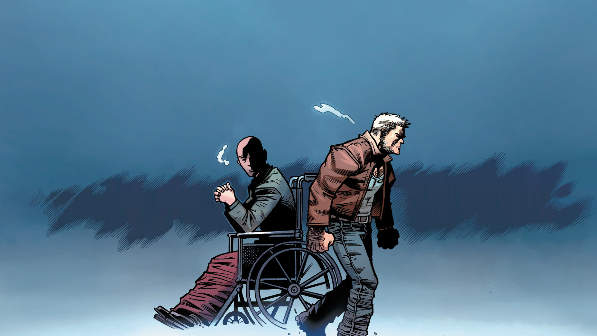 Download Charles Xavier Comic Old Man