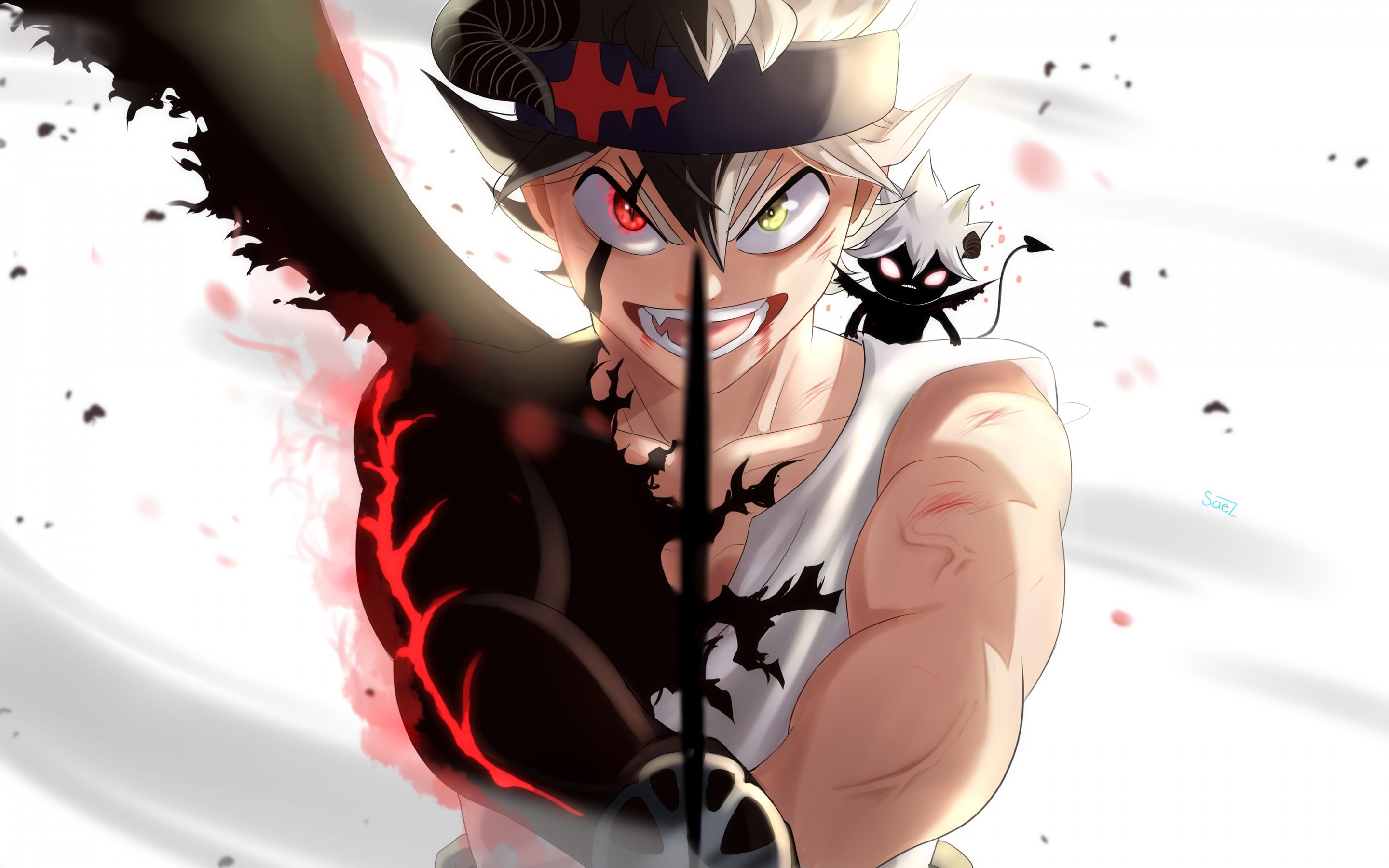 Asta Wallpaper 4K, Black Clover