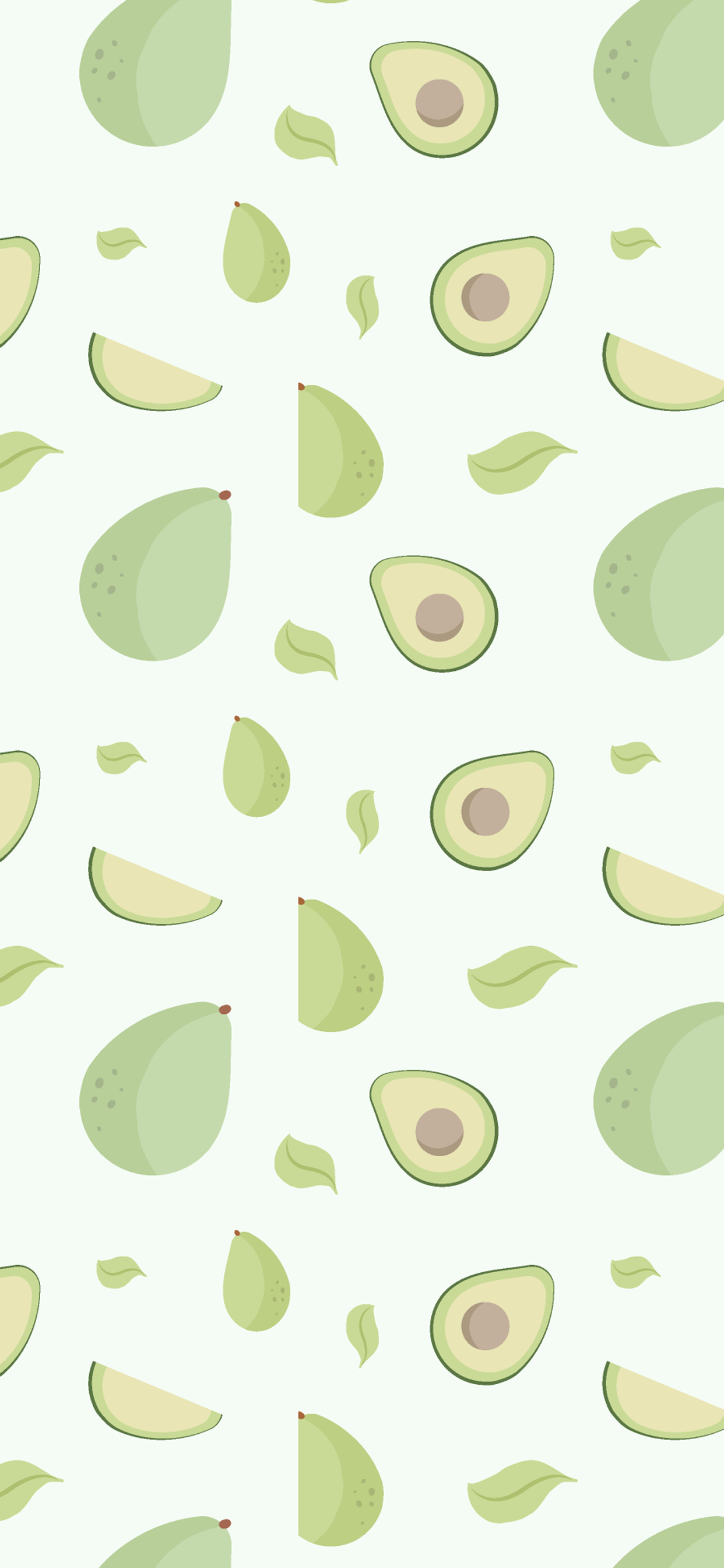 Avocado iPhone Wallpaper