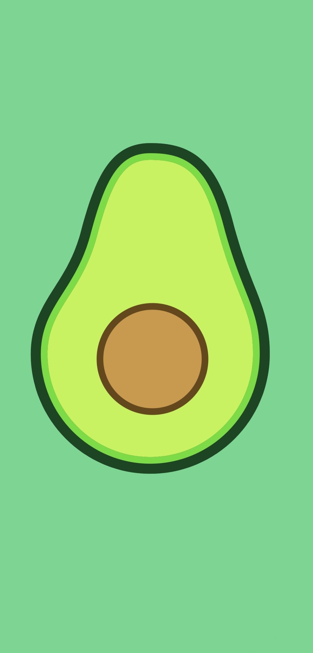 cute avocado wallpaper