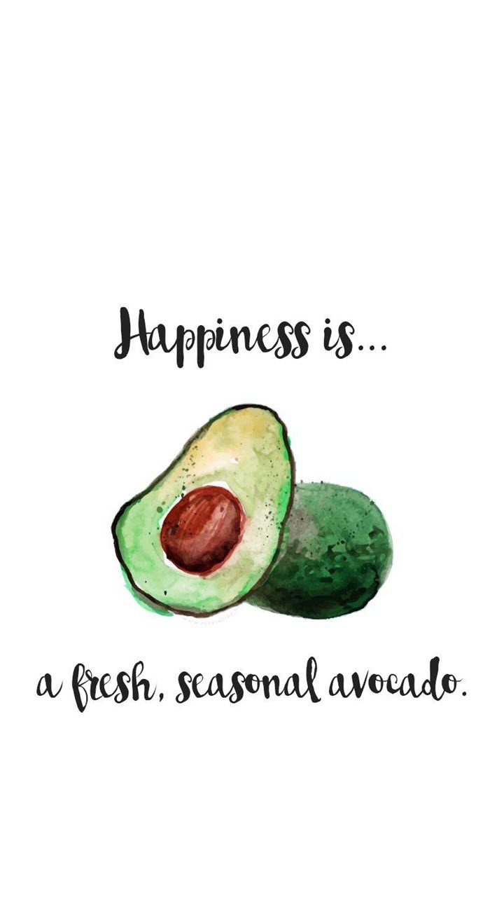 cute avocado wallpaper