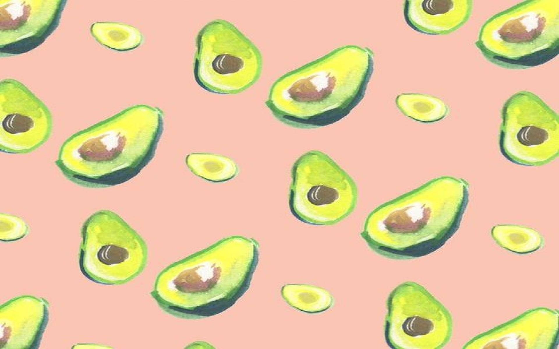 Cute Avocado Wallpaper