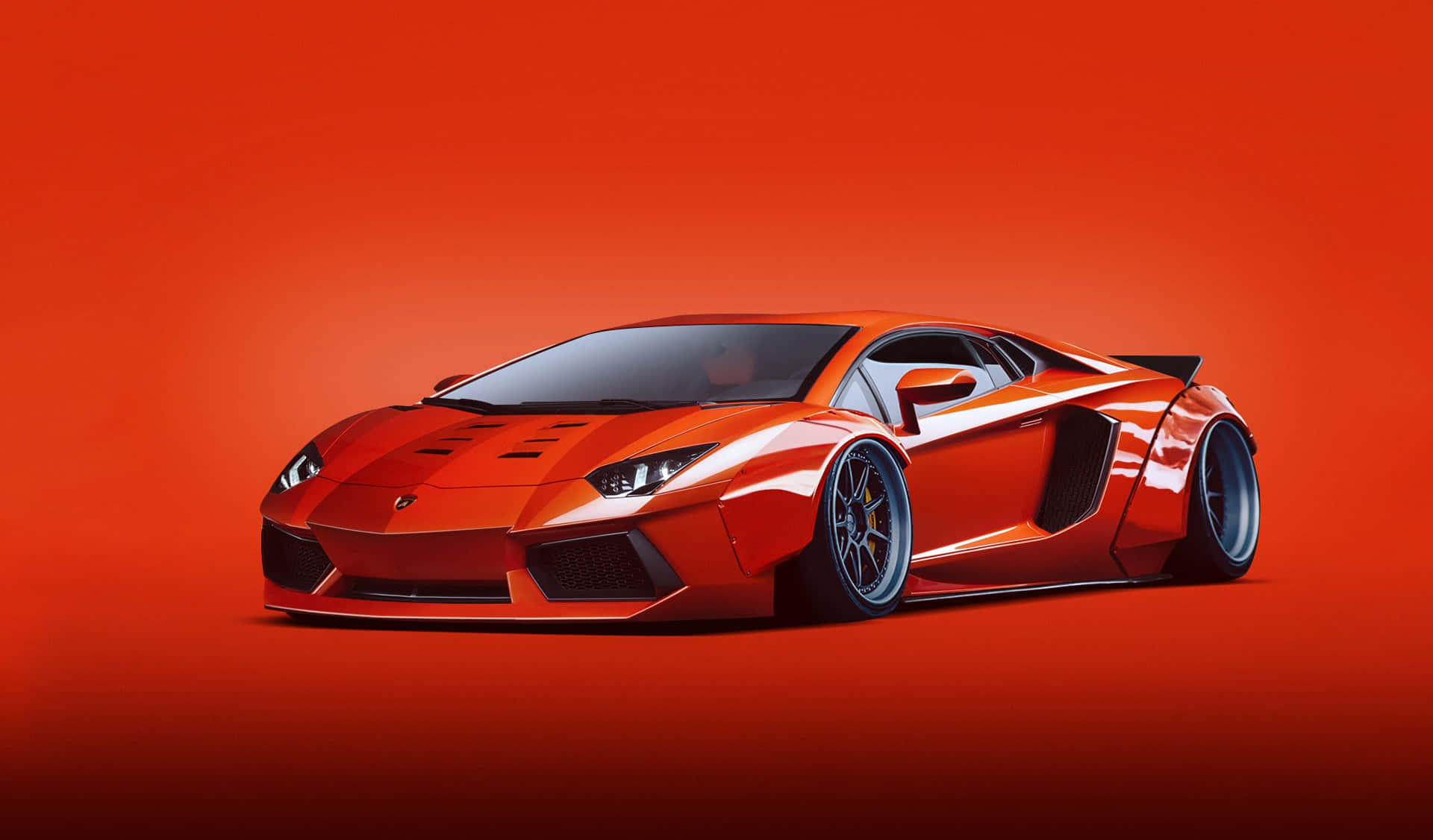 Download Supercar Red Lamborghini