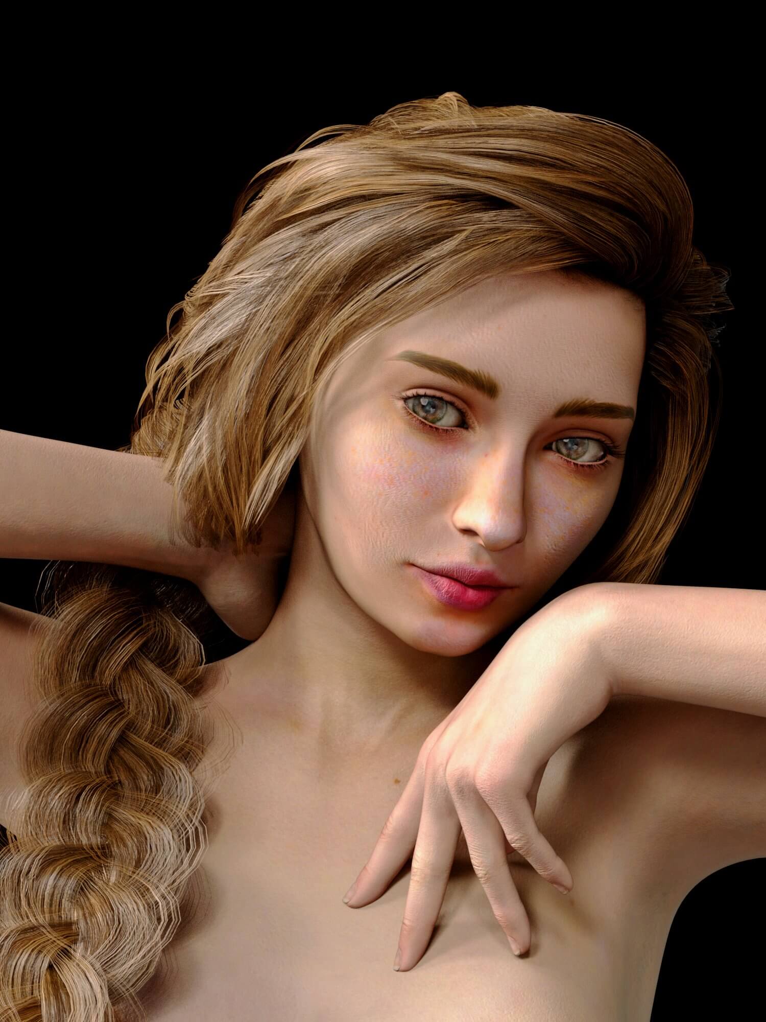Primrose Everdeen 3D Render. RenderHub
