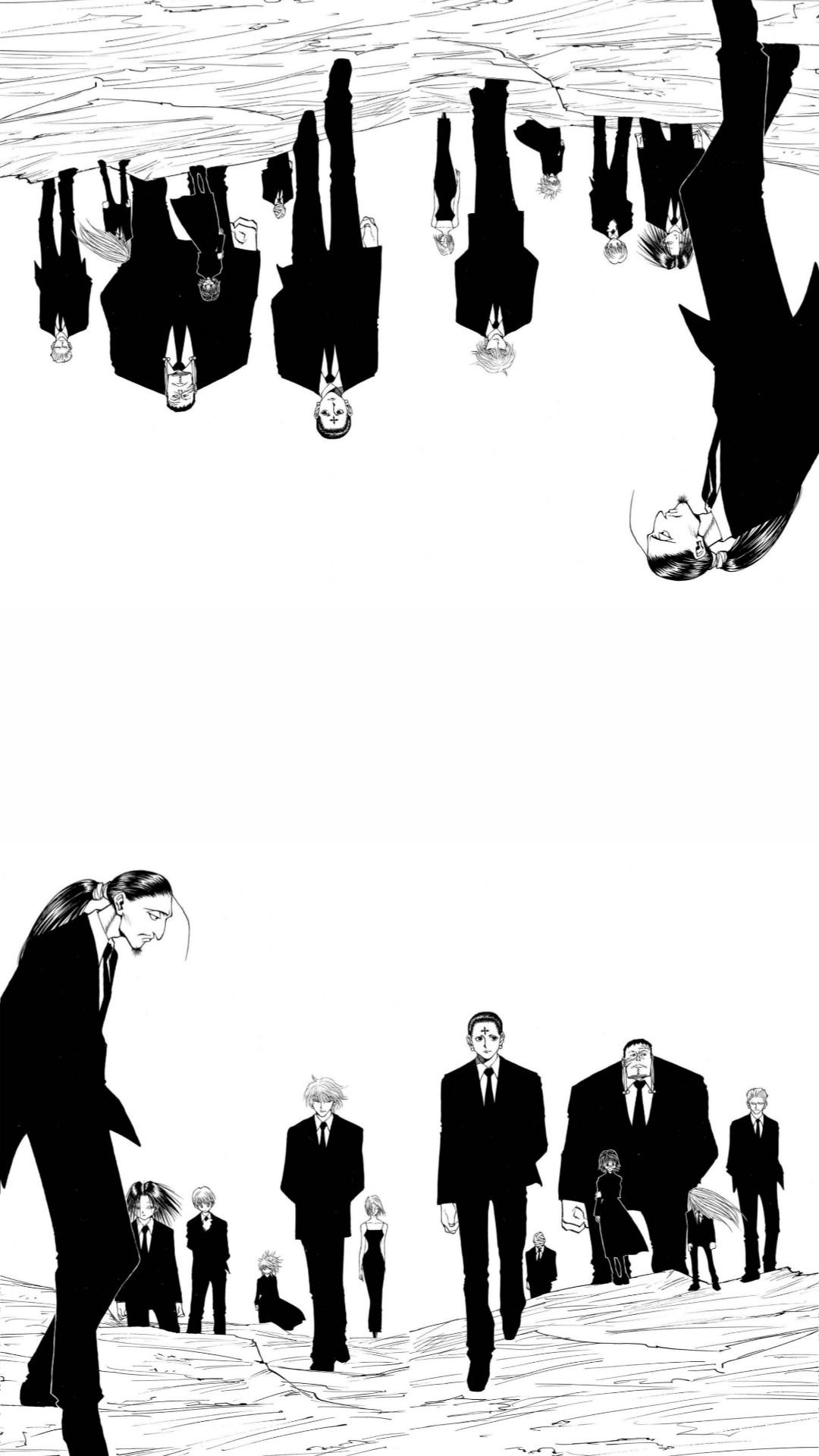 Made a phantom troupe phone wallpaper