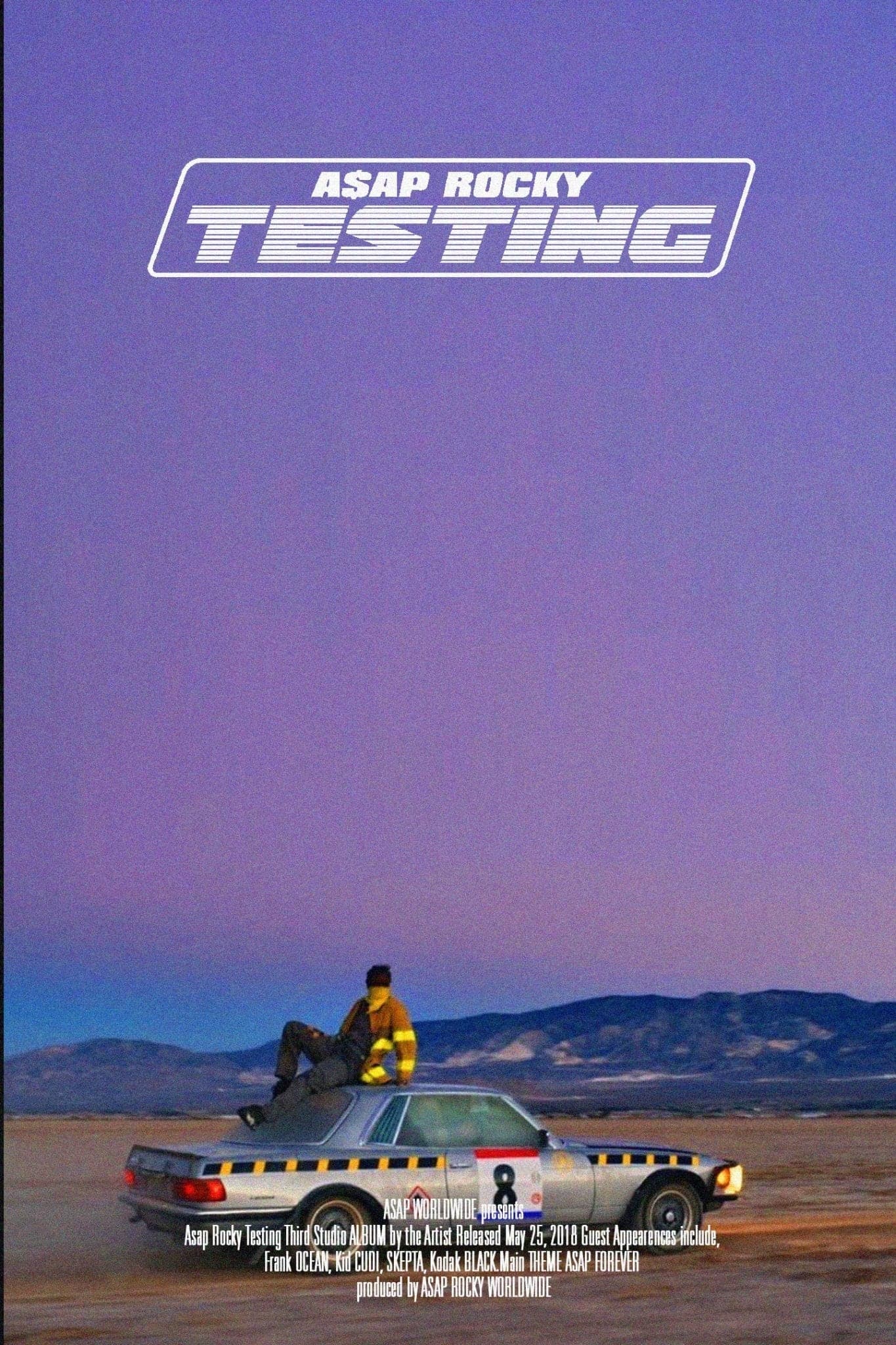 A$AP Rocky 'Testing Movie' Poster