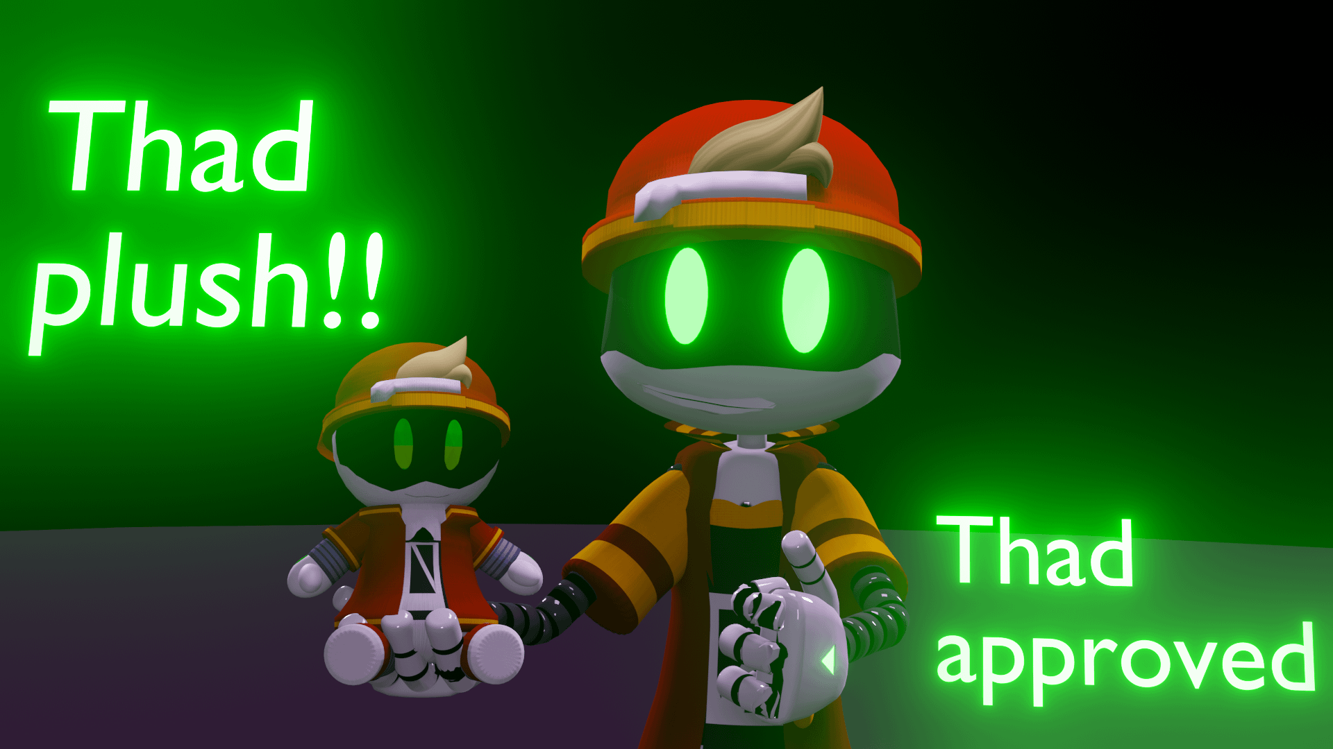 thad got a marketable plushie