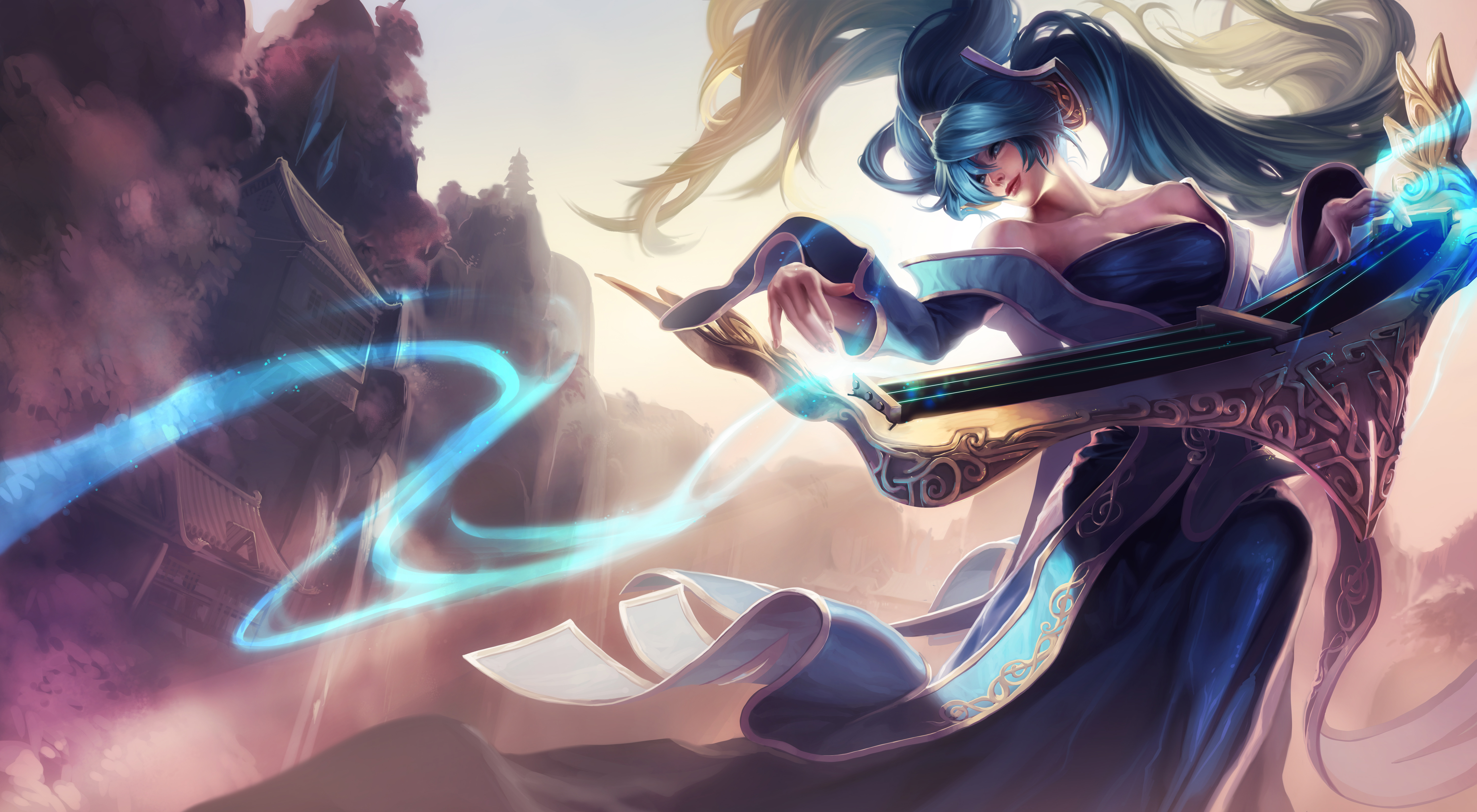 Sona (League Of Legends) Wallpaper