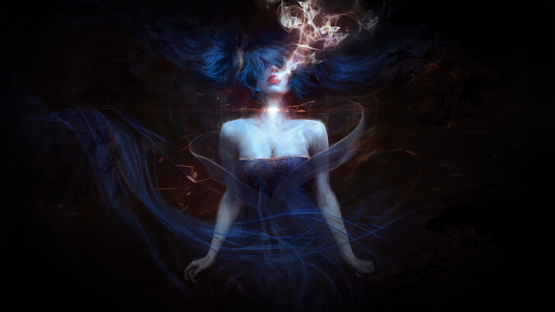 Sona's Mystical HD Wallpaper