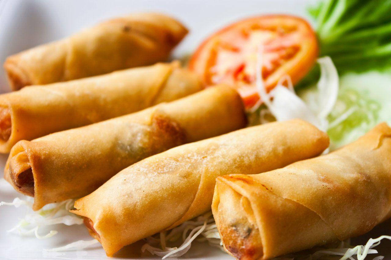 Authentic Chinese Egg Rolls Artfully
